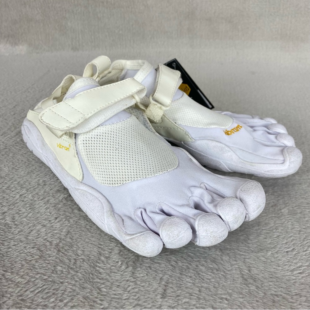 Vibram KSO Five Finger Women's Water Shoes EU 38 US 7 7.5 White Hiking